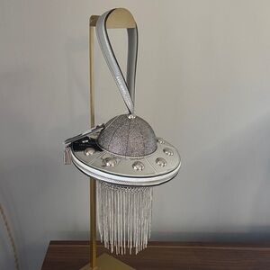 Kate Spade UFO-Shaped Handbag with Fringe